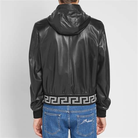 versace hooded jacket